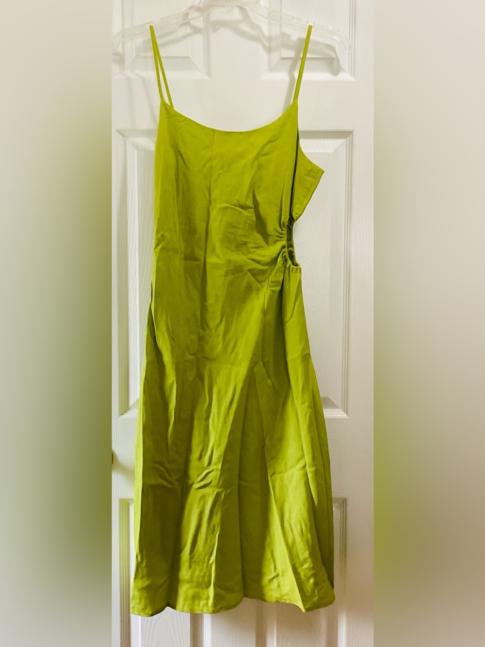 Forever 21 Lime Green Slip Dress